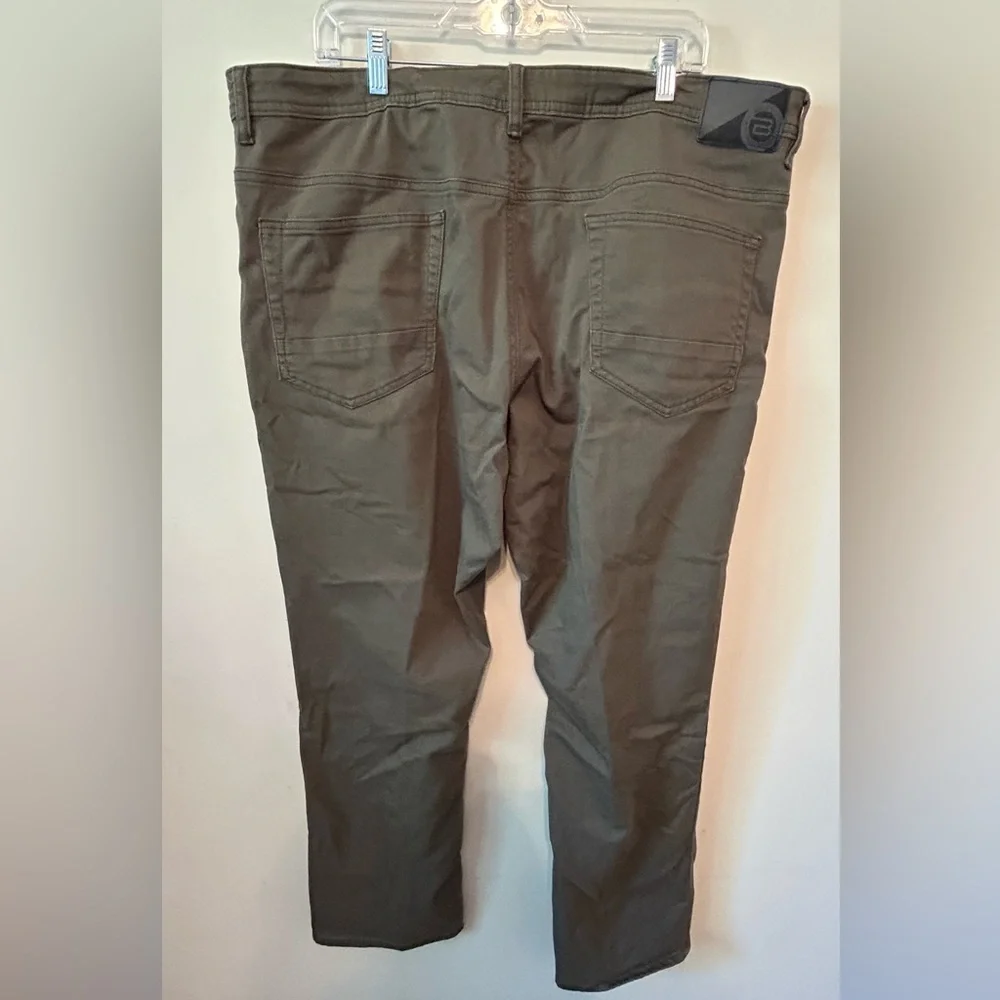 Buffalo David Bitton Jeans Mens 42 X 32  Green Archer Slim Stretch Casual‎